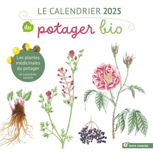 Le Calendrier Mural 2025 du potager Bio